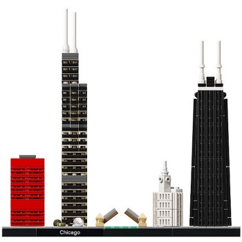 Lego Architecture set Chicago LE21033-1
